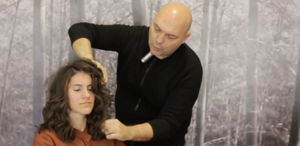 Como hacer unas mechas babylights en zona frontal con corte y ondas rotas